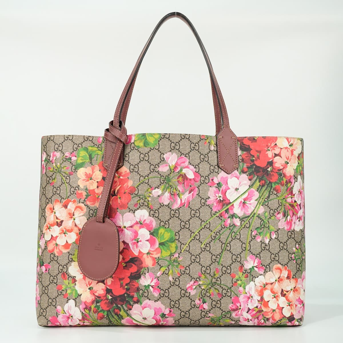 Gucci Blooms GG Supreme Reversible Tote