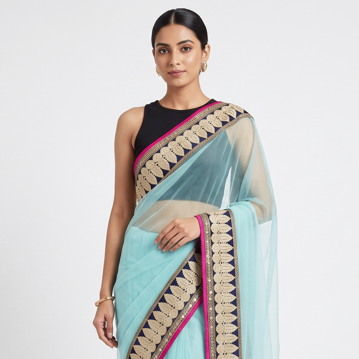 Sabyasachi Mint Green Saree
