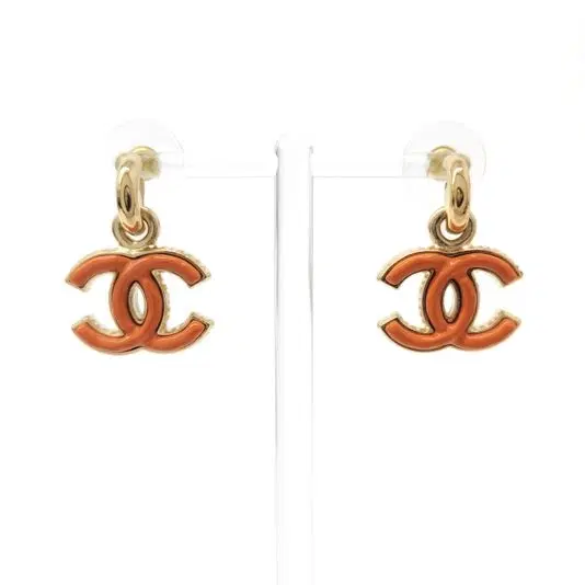 Chanel logo earrings-Hover-Image