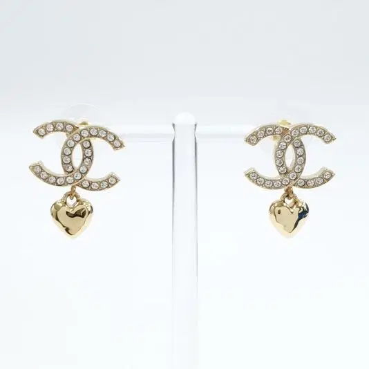 Chanel logo earrings