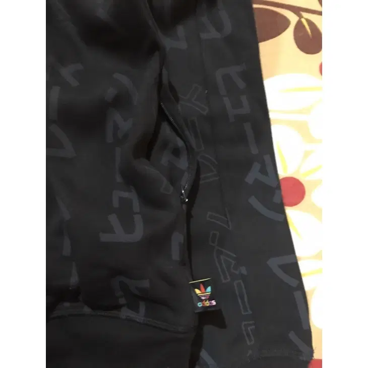 Adidas Black Print Sweatshirt