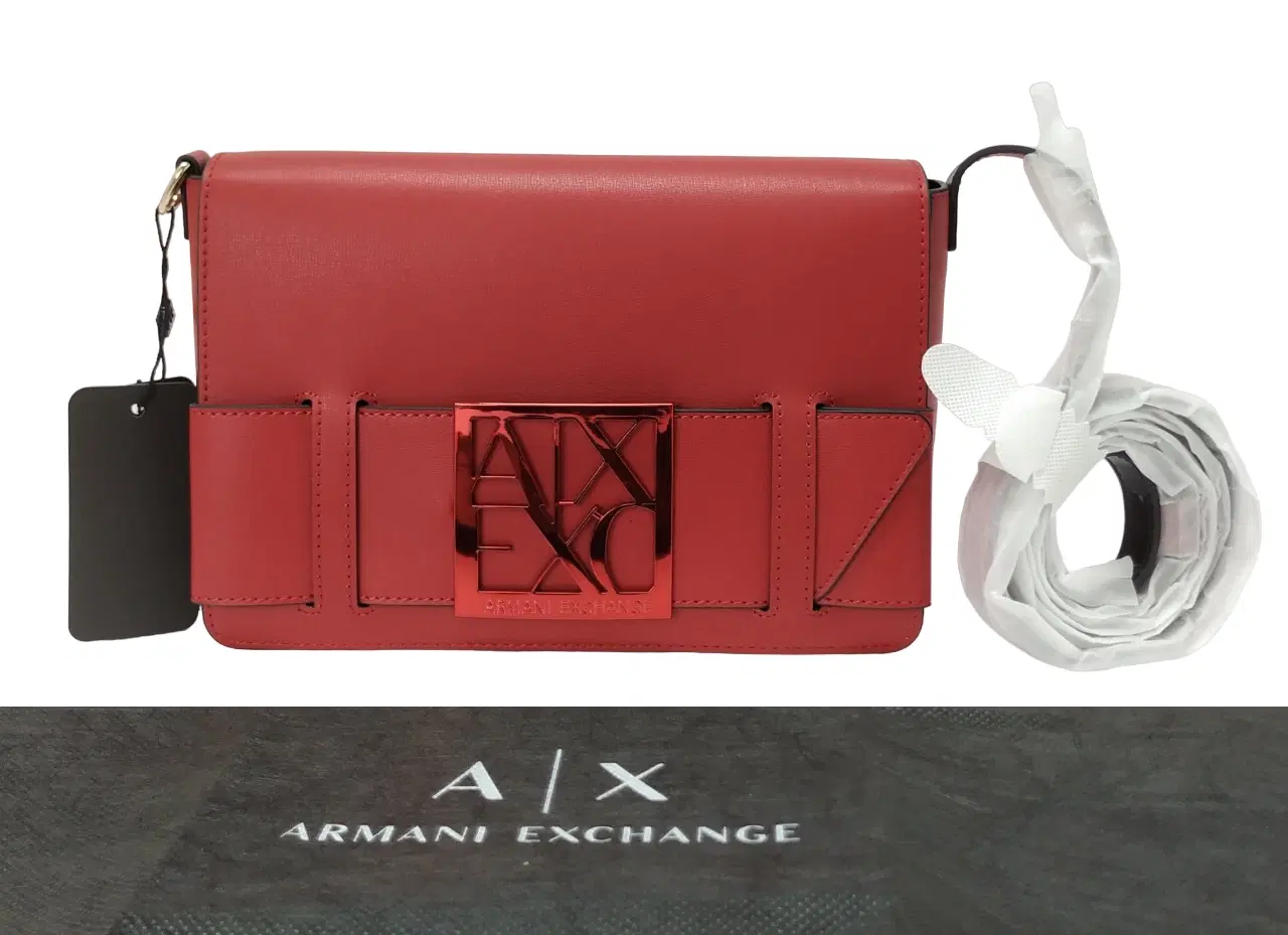 Armani Exchange Synthetic Leather Crossbody Bag