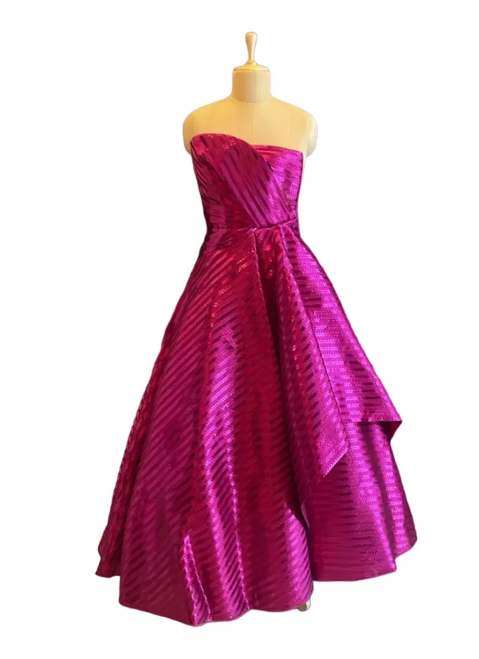 Amit Aggarwal Pink Dress-Hover-Image