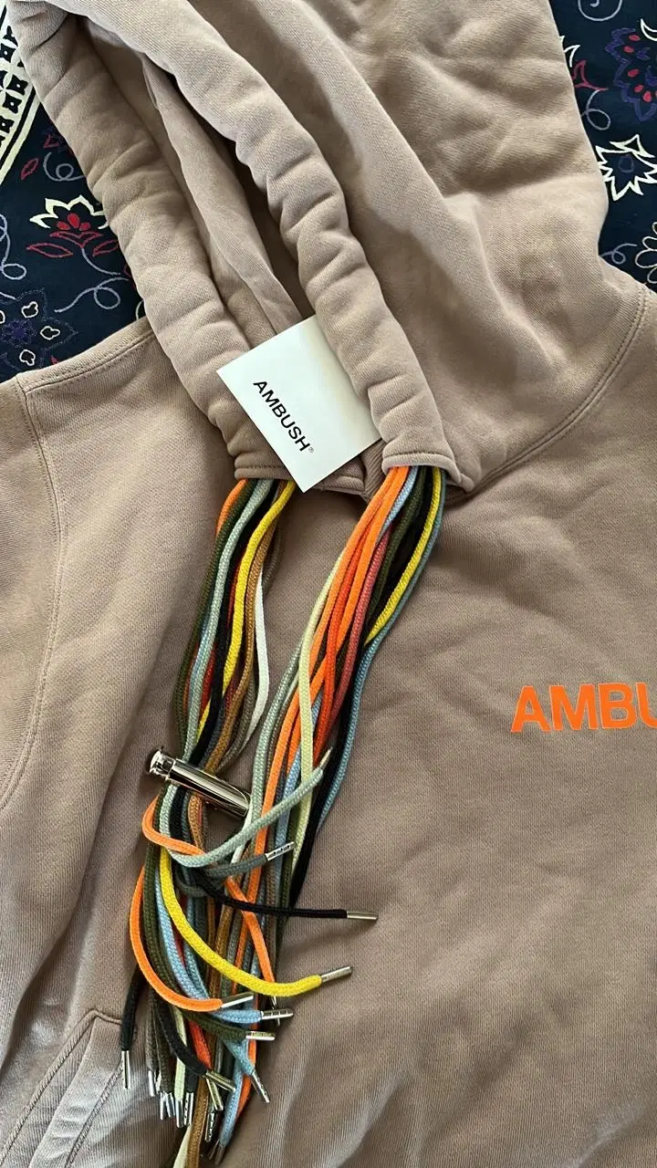 Ambush Beige Multi Cord Hoodie