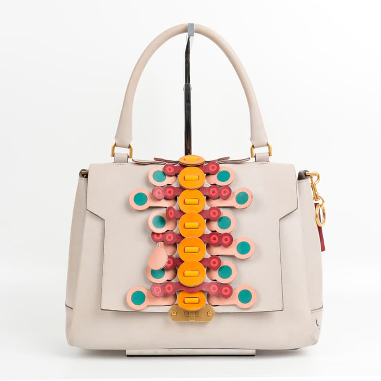 Anya Hindmarch Bathurst Embellished Satchel-Hover-Image