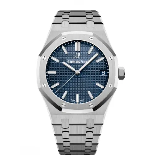 Audemars Piguet Royal Oak Blue Dial Automatic-Hover-Image