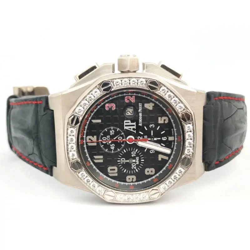 Royal Oak Offshore Shaquille O'Neal Limited Edition White Gold with Diamond Bezel