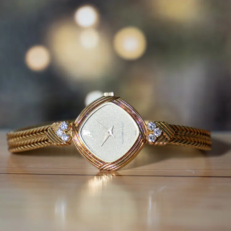Audemars Piguet Diamond Dial 18k Yellow Gold Ladies Watch-Hover-Image