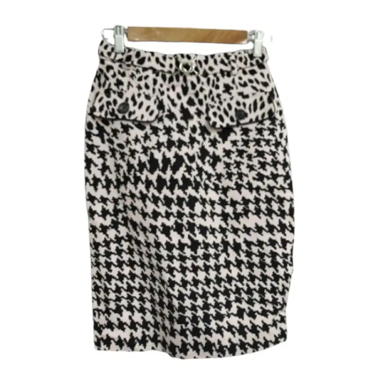 Alexander McQueen Pink Pencil Skirt-Hover-Image