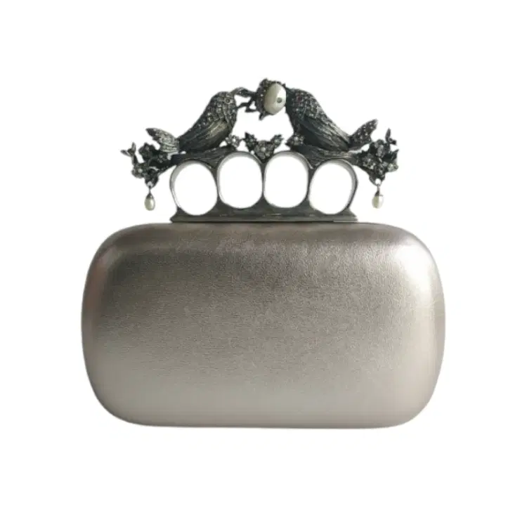 Alexander McQueen Bird Knuckle Clutch-Hover-Image