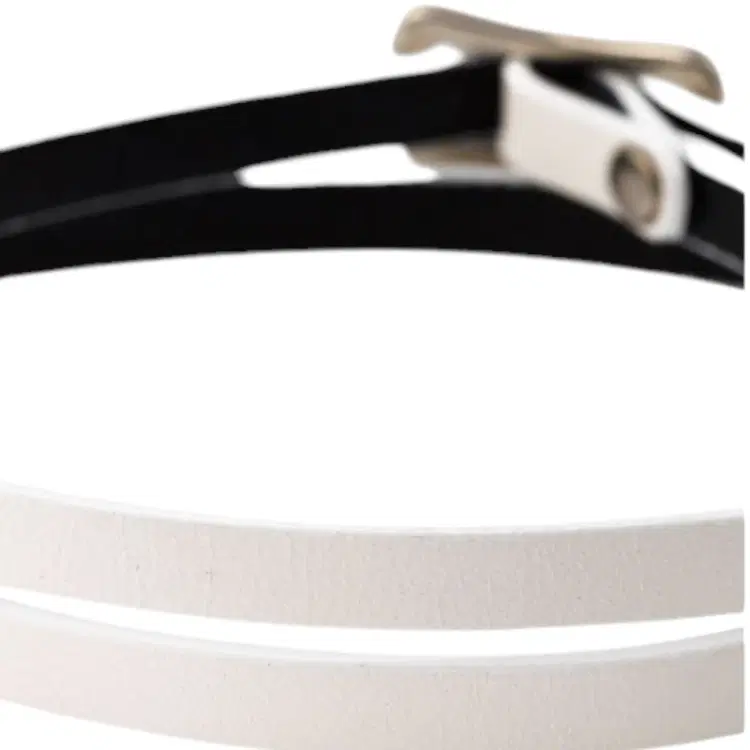 Alexander Mcqueen McQ White Double Wrap Bracelet-Hover-Image