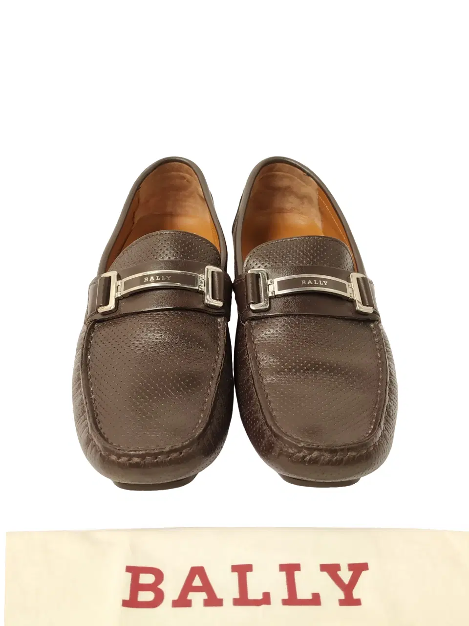 Bally Drulio Perforated Leather Loafers