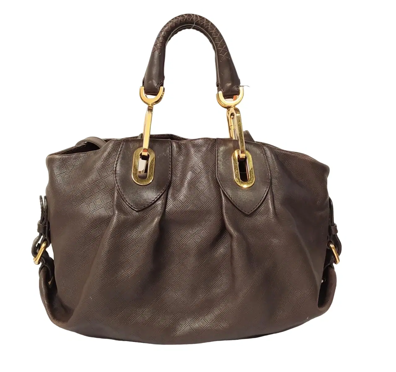 Bally Brown Leather Vintage Bag