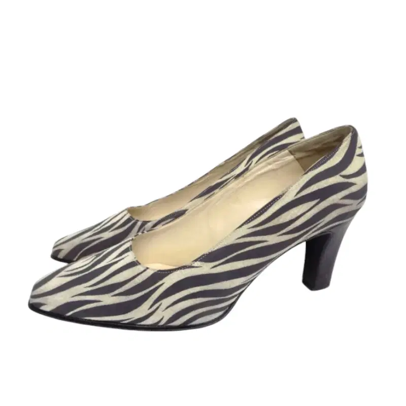 Bally Zebra Pattern Pumps