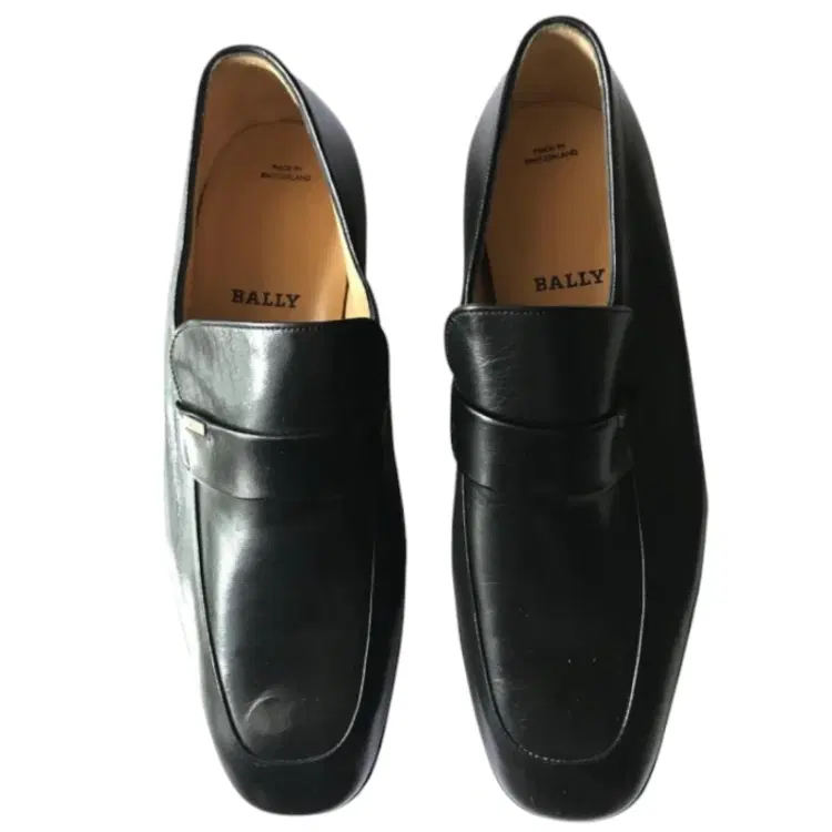 Bally Black Leather Loafer-Hover-Image