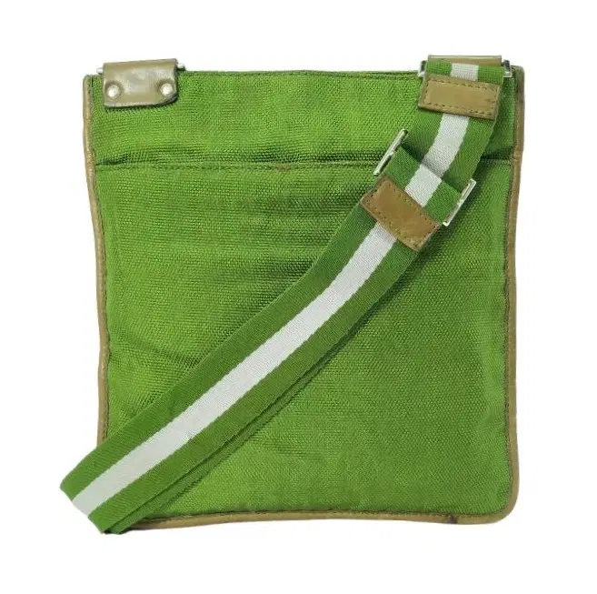 Bally Vintage Green Shoulder Bag-Hover-Image