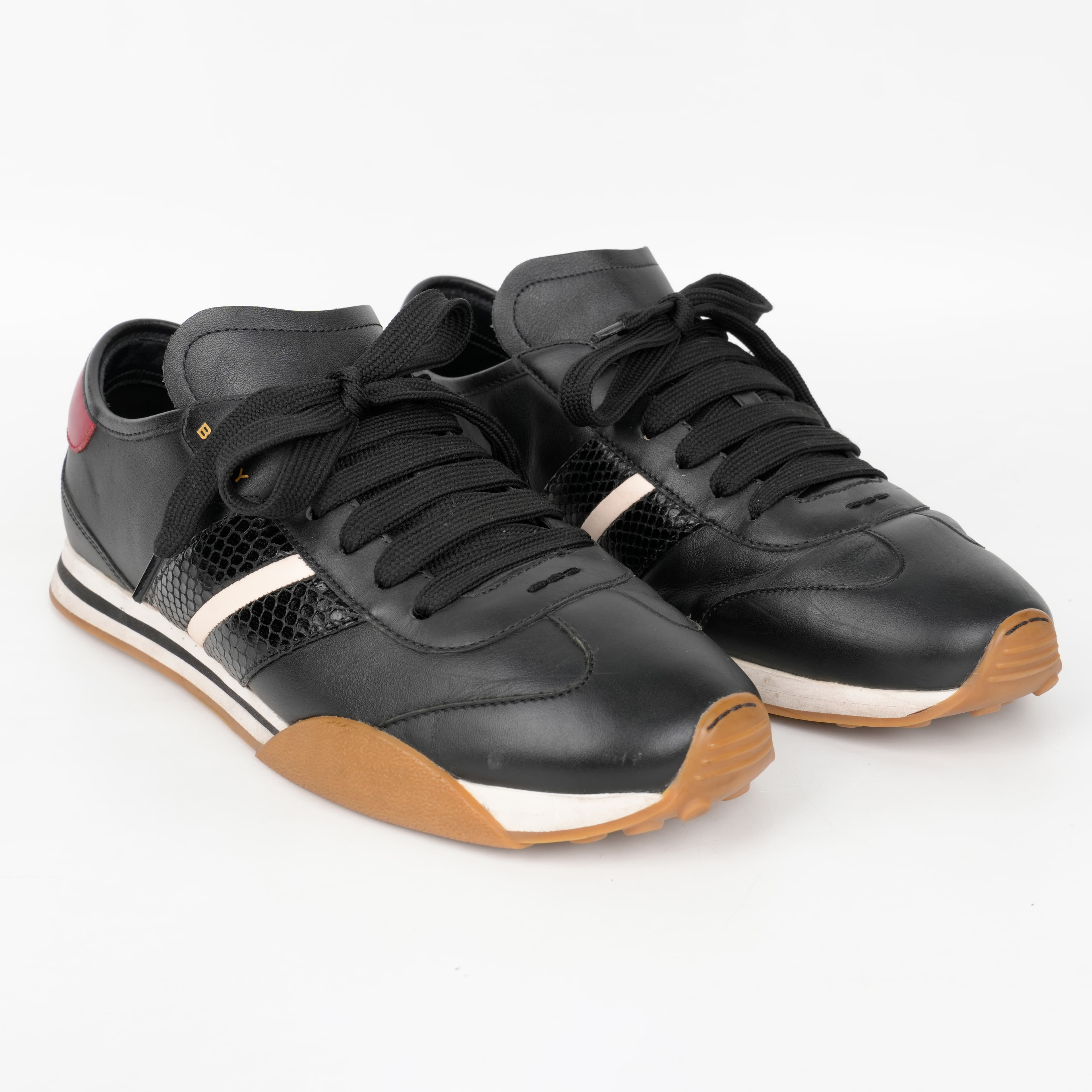 EU 42 - Bally Stewy-P Leather Sneakers