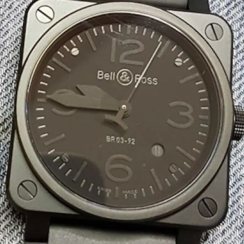 BELL AND ROSS Aviation Black Dial