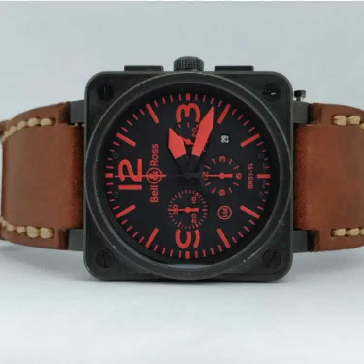 Bell & Ross BR01-94 Red Carbon 46MM-Hover-Image
