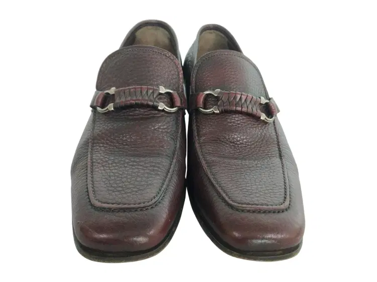 Salvatore Ferragamo Gancini braided strap Loafers-Hover-Image