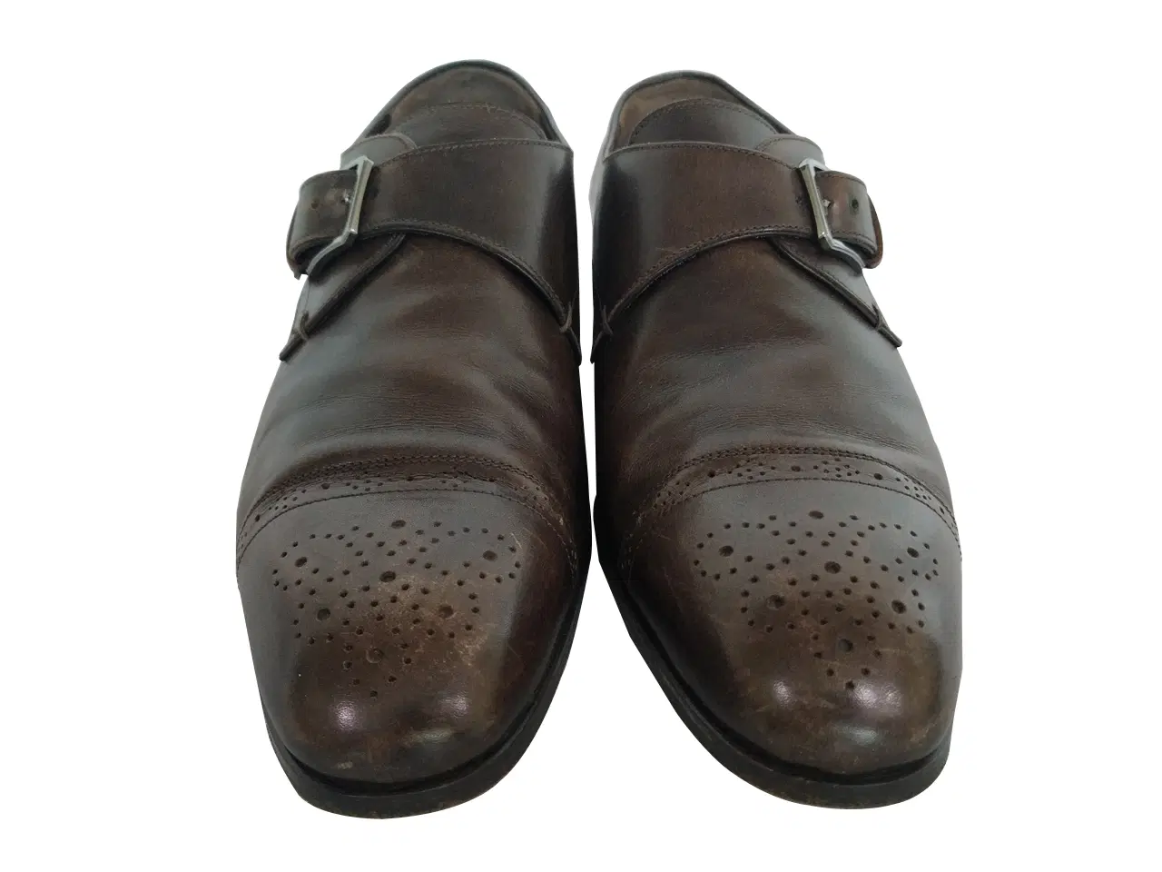 Salvatore Ferragamo Single Monk Strap Shoe