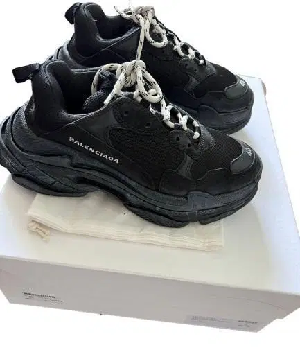 Balenciaga Black Tess S. Gomma 40 Sneakers