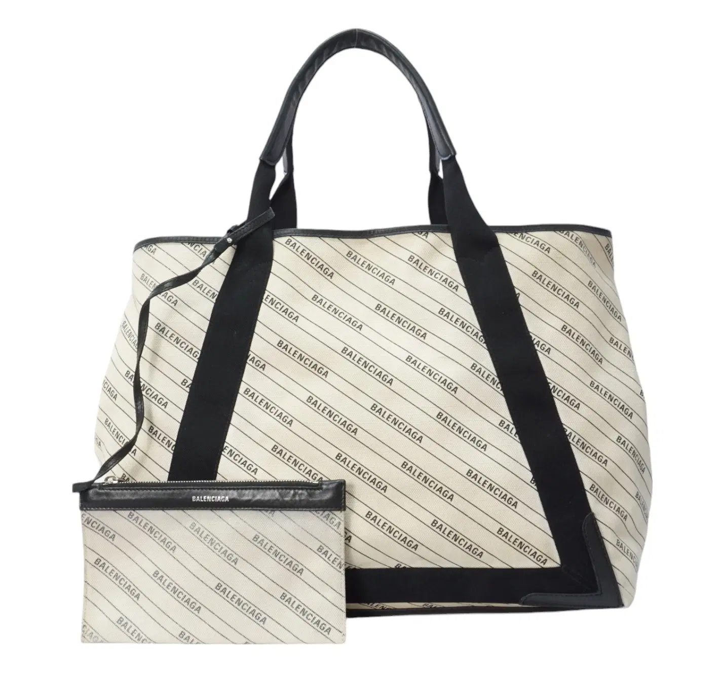 Balenciaga Logo Medium Cabas Tote