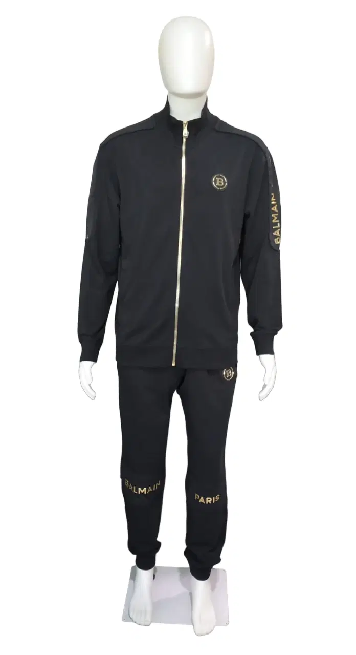 Balmain Black Track Suit-Hover-Image