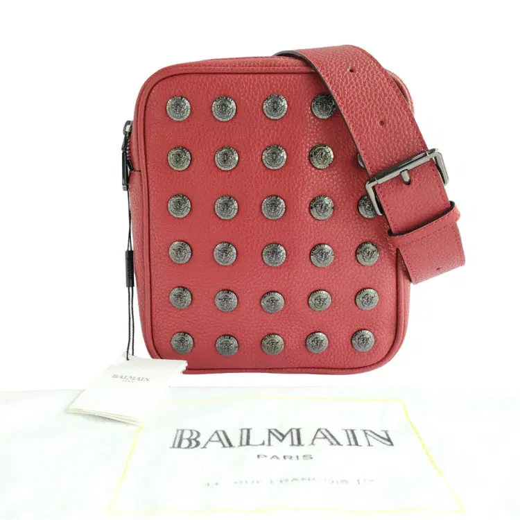 Balmain Doubel Zip Crossbody Bag-Hover-Image