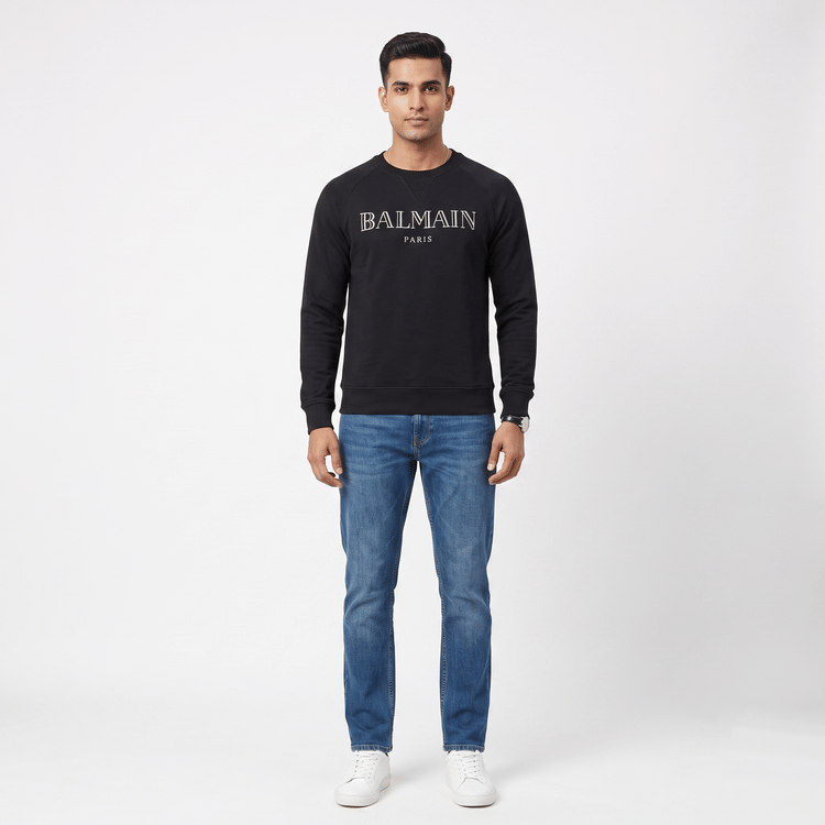Size XS - Balmain printed Balmain sweatshirt-Hover-Image