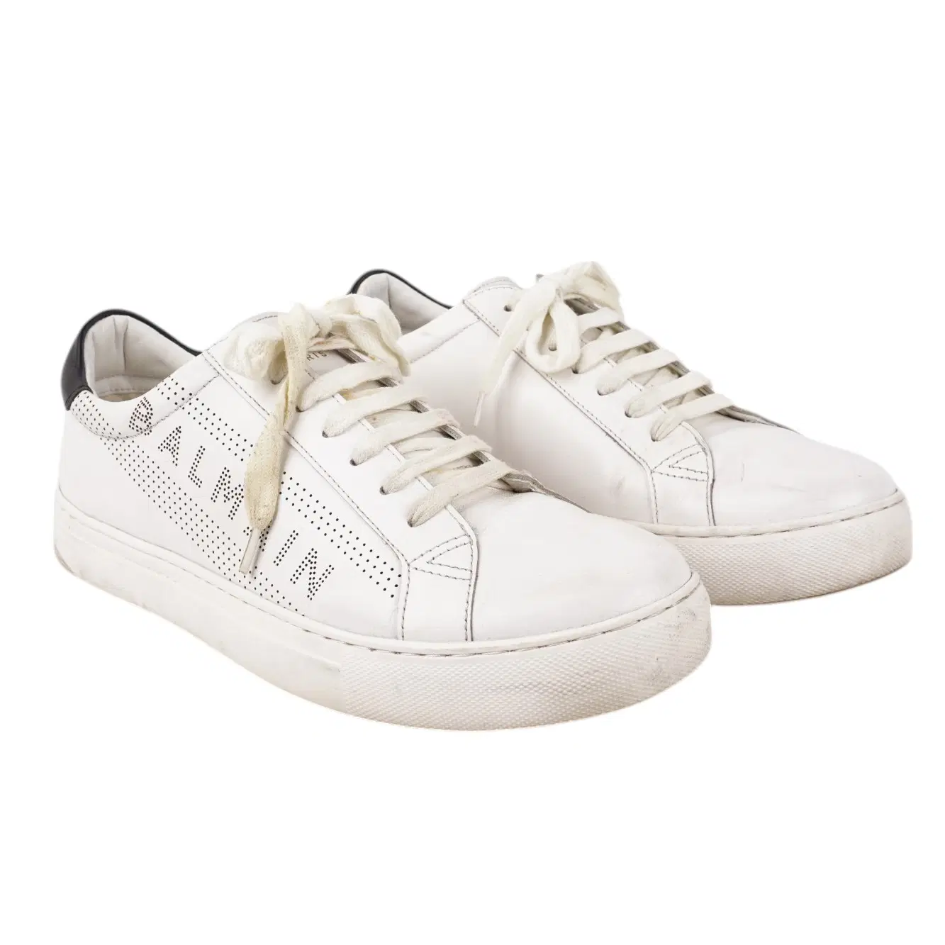 Size 42 - Balmain White Sneakers