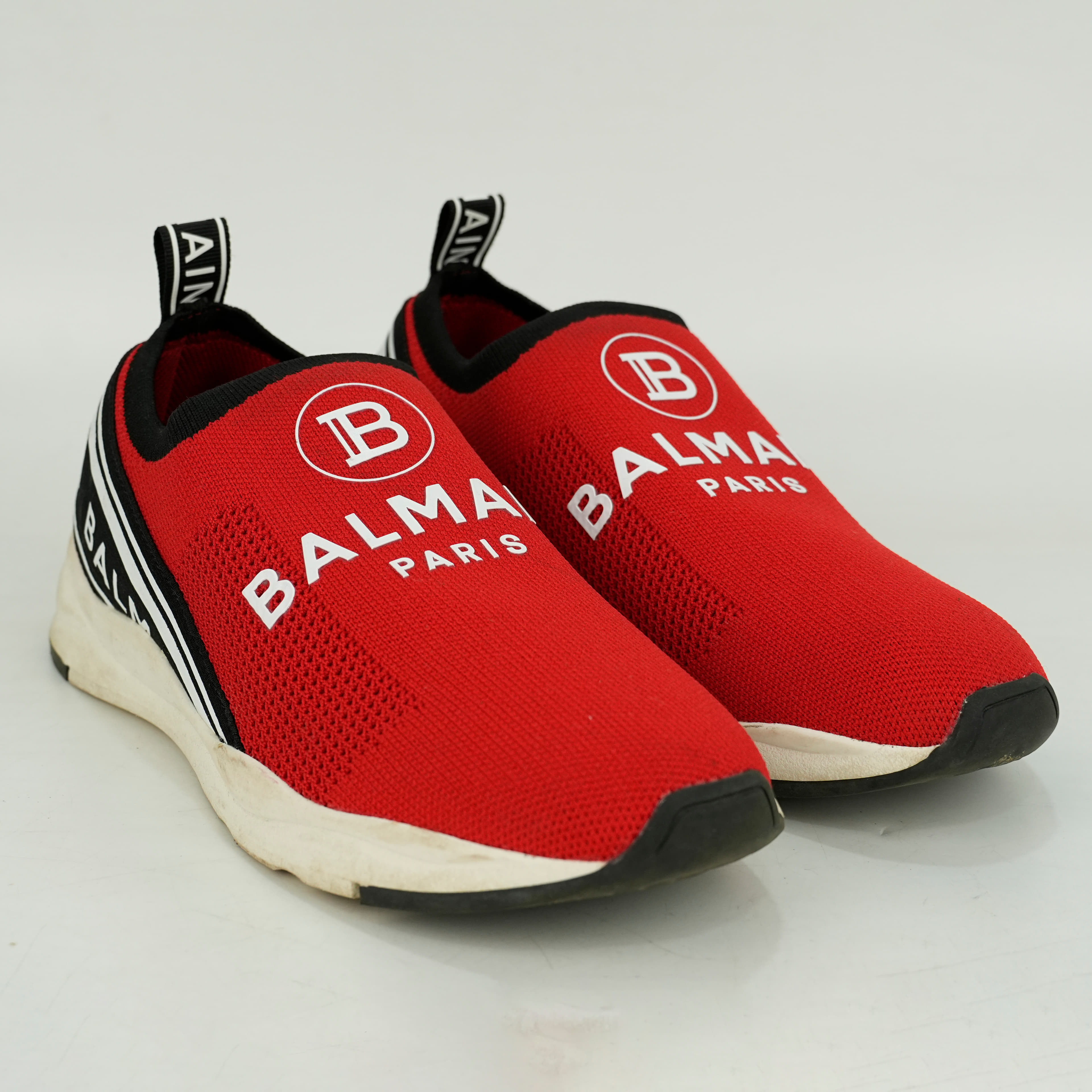 Size 39 - Balmain Slip-On Sneakers with Logo