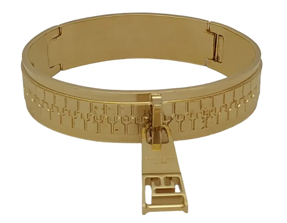 Balmain Padlock Detail Cuff Bracelet