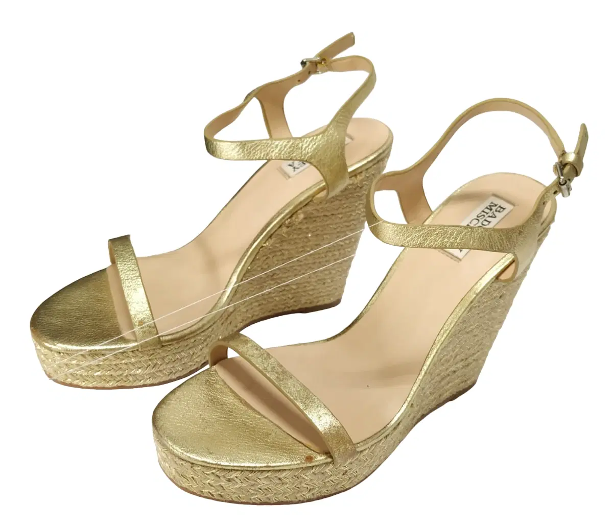 Size 10 - Badgley Mischka Women's Clea Espadrille Wedge Sandal - 10
