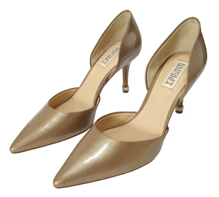 Size 7 - Badgley Mischka Naya D'Orsay Chocolate Brown Pump - 7-Hover-Image