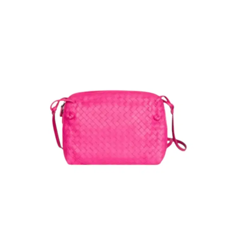 Bottega Veneta Nero Intrecciato Nappa Cross Body Bag-Hover-Image