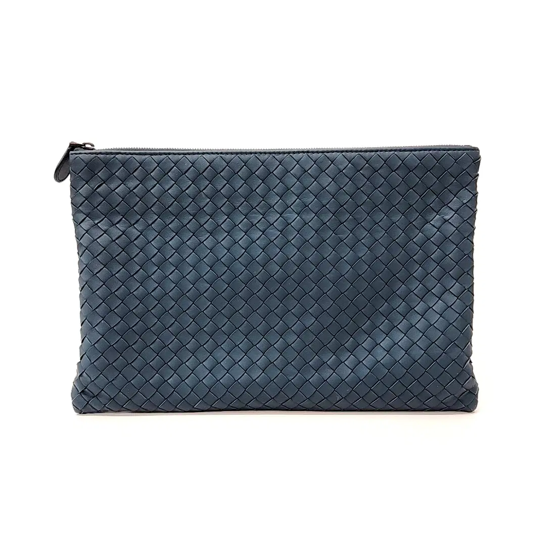 Bottega Veneta mesh clutch