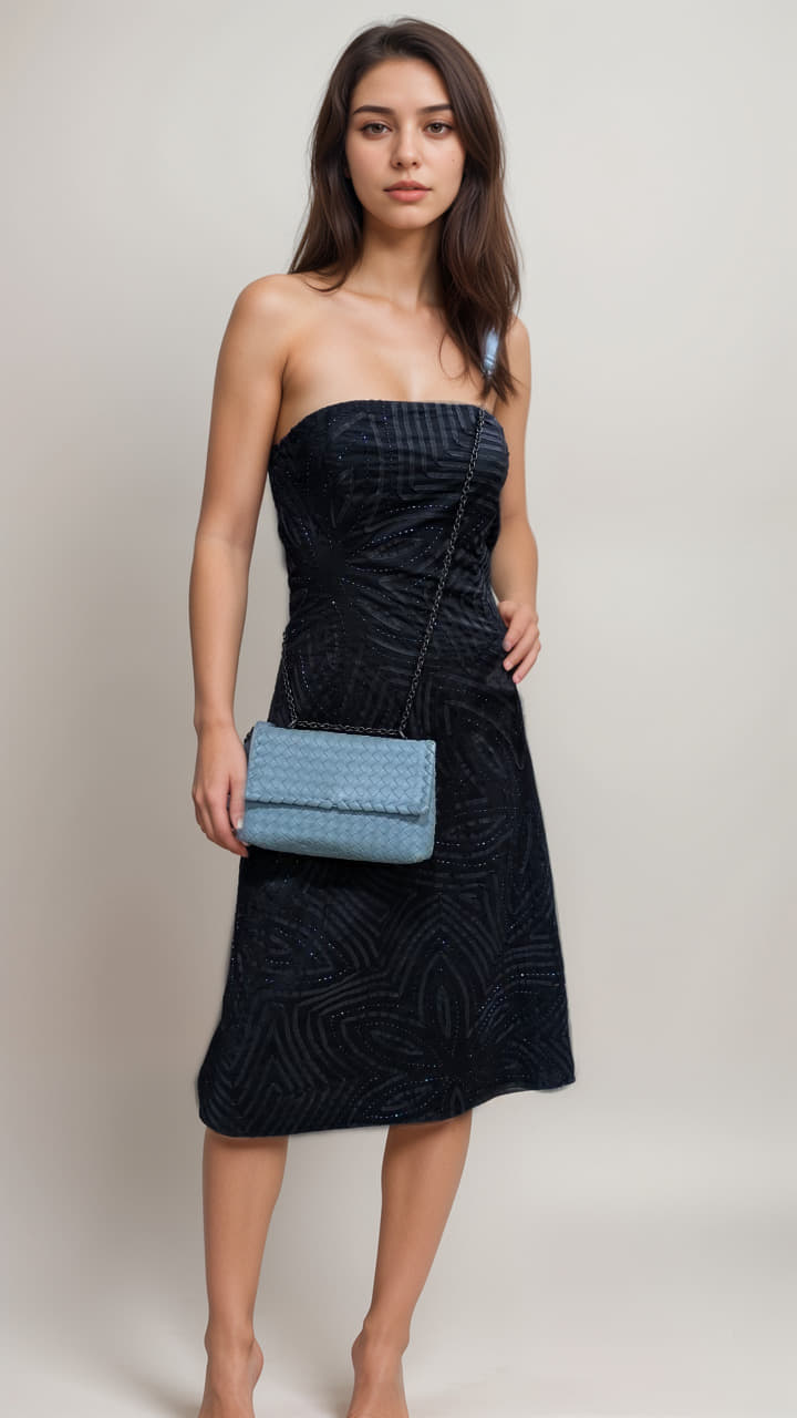 Bottega Veneta Intrecciato Leather Small Olimpia Top Handle Bag-Hover-Image