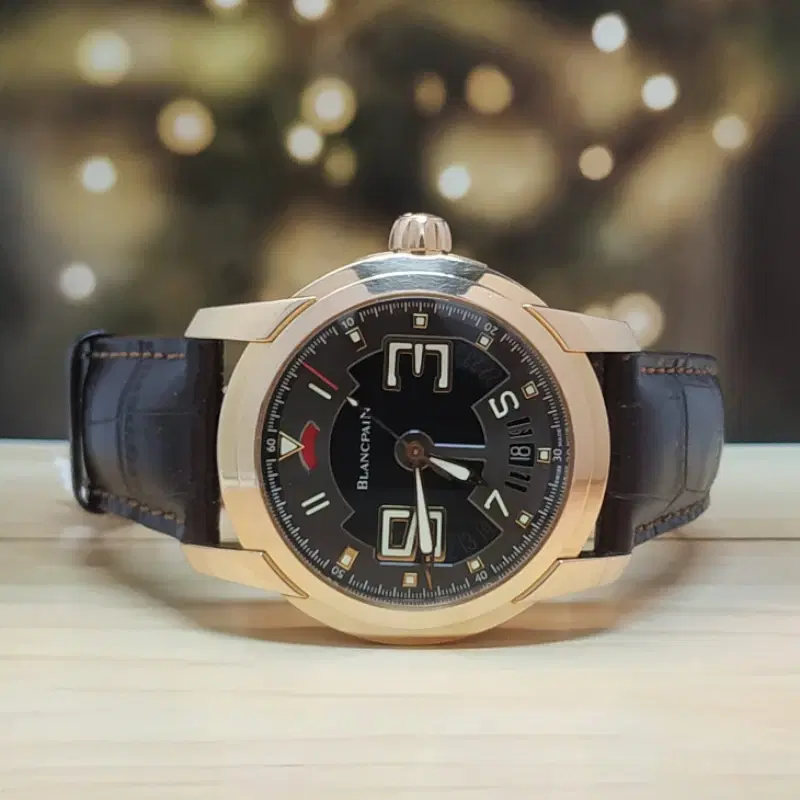 Blancpain L-Evolution 18Kt Rose Gold Black Dial