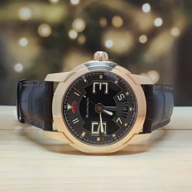 Blancpain L-Evolution 18Kt Rose Gold Black Dial Automatic