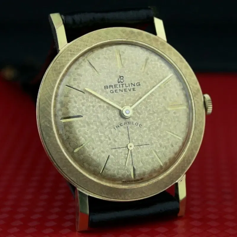 BREITLING 18k GOLD PLATED MIDSIZE WATCH