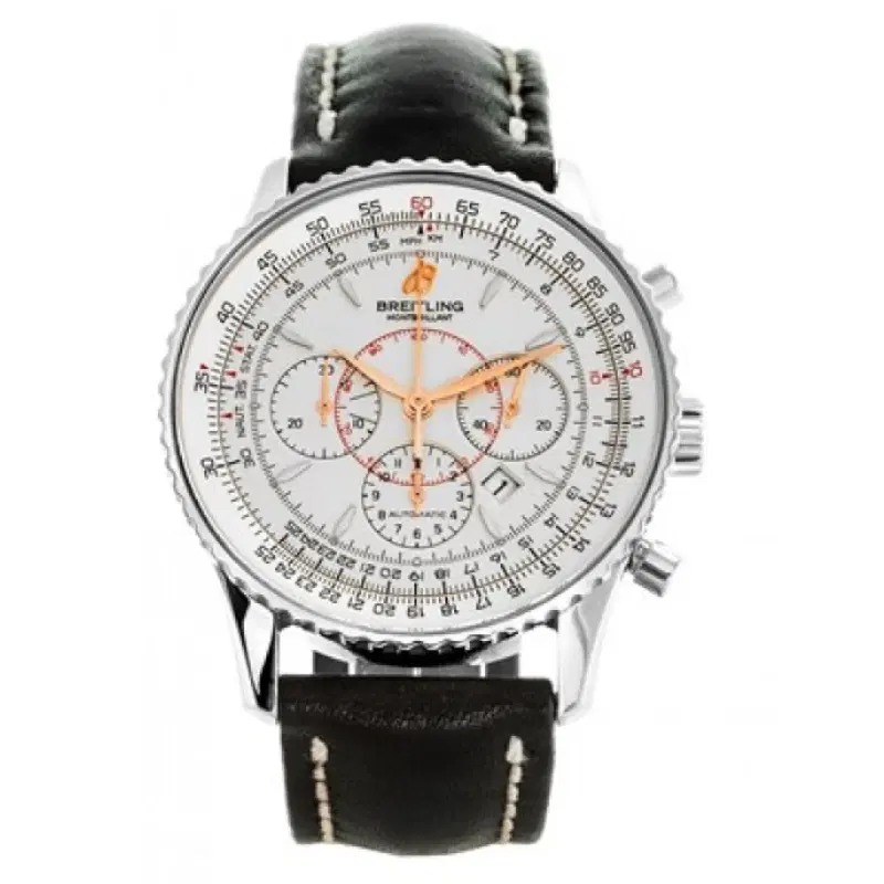 Breitling Montbrillant Stainless Steel Watch