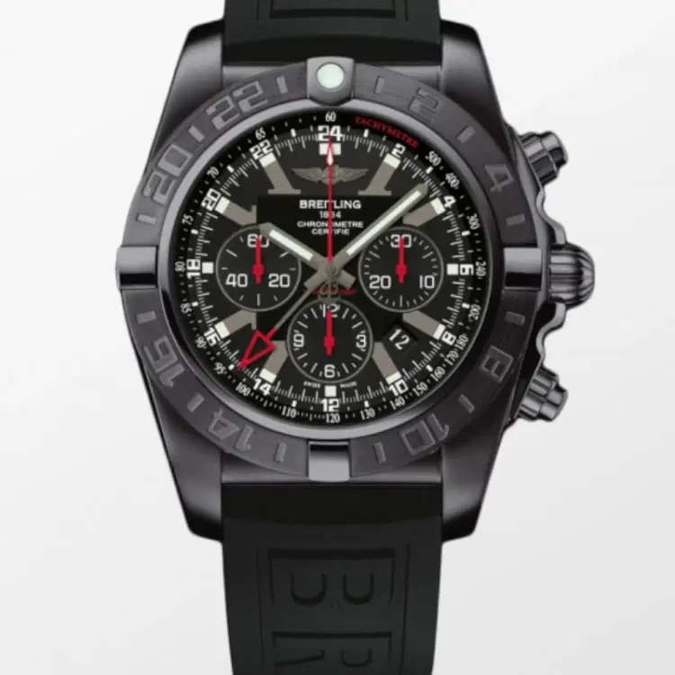 Breitling Chronomat GMT Blacksteel Limited edition 761/1000-Hover-Image