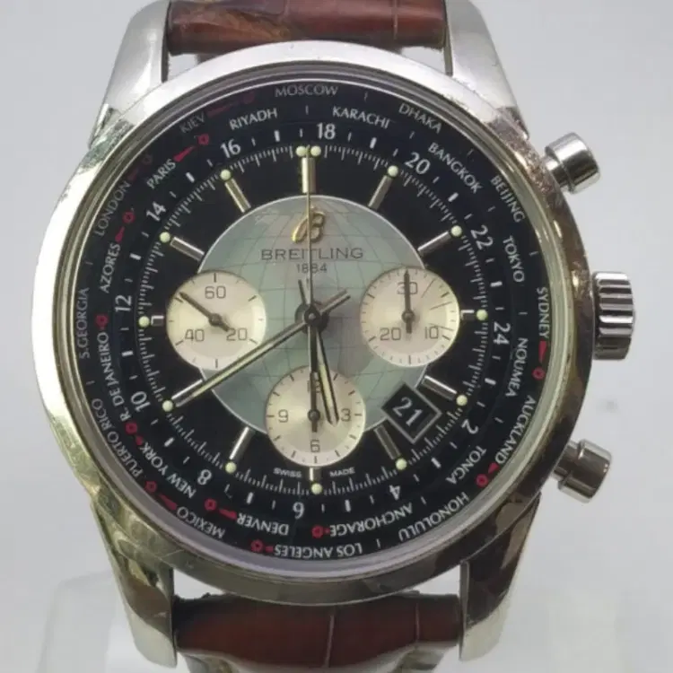 Breitling Trans ocean Chronograph Unitime-Hover-Image