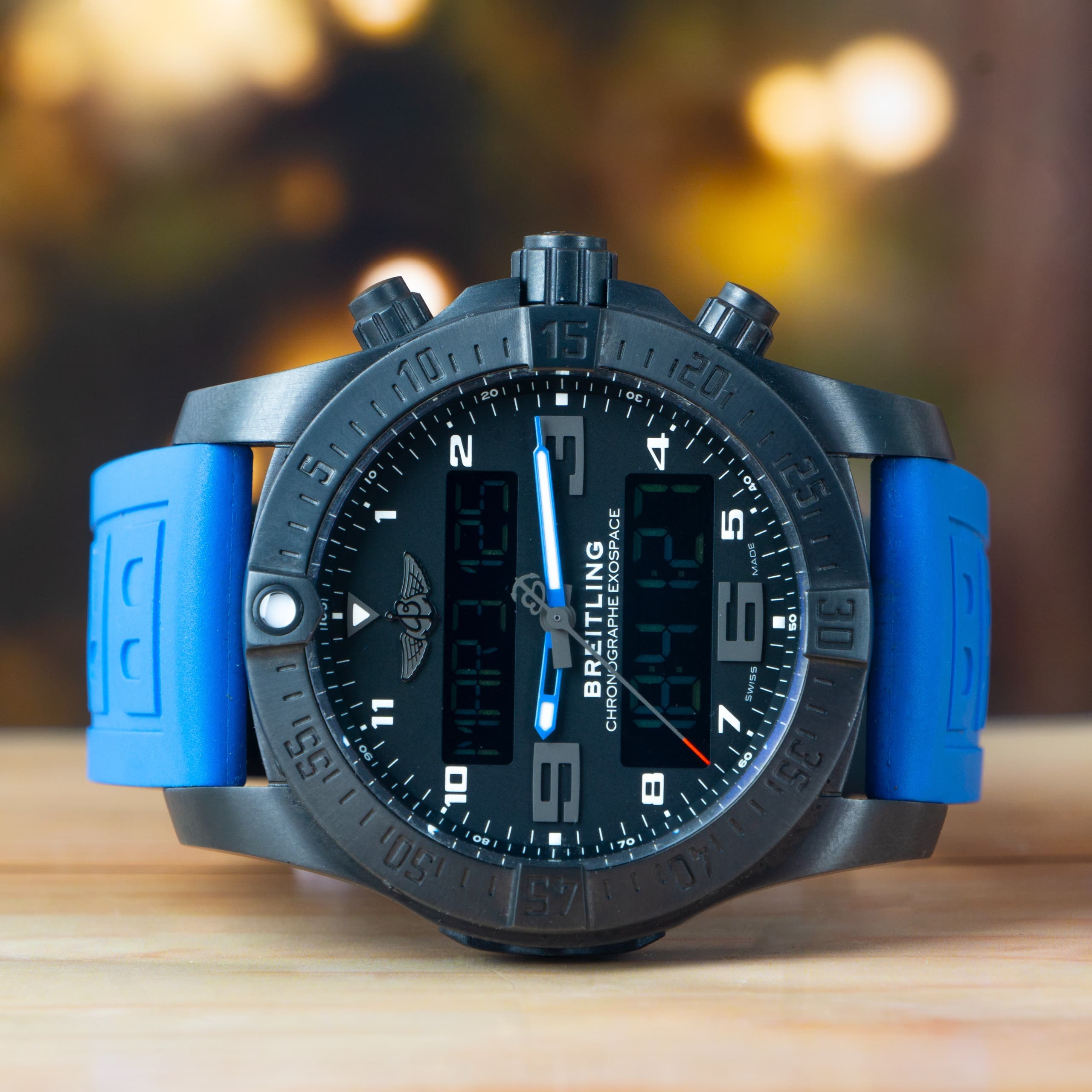 Breitling 46 MM Exospace B55 Connected Black Titanium Smart Watch