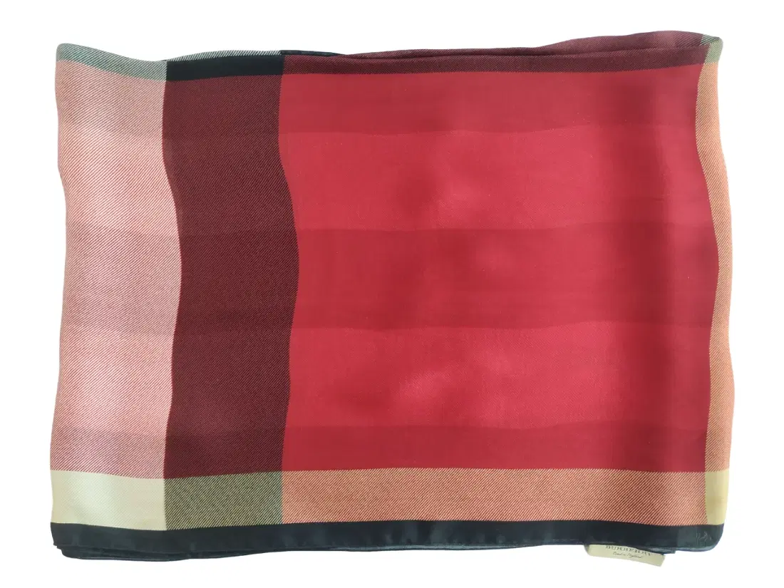 Burberry Check Lightweight Silk Scarf
