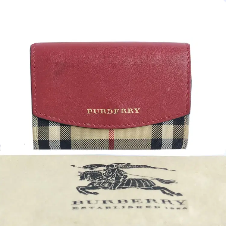 Burberry Houseferry Check Chesham Card Case Wallet-Hover-Image