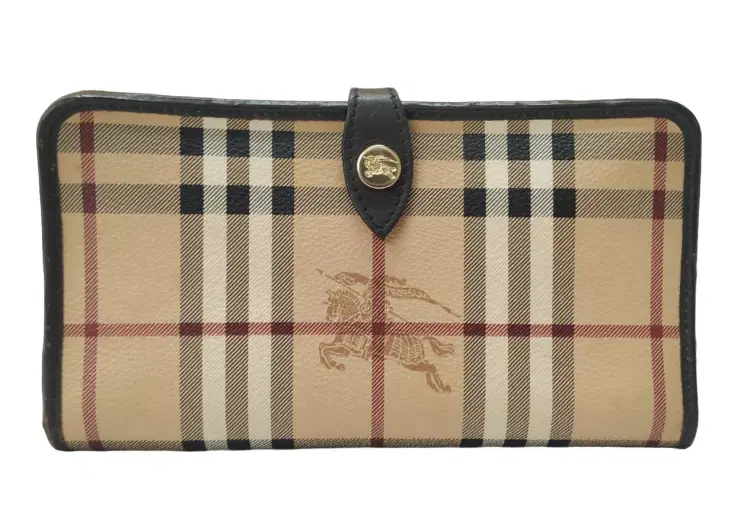 Burberry Haymarket Pimlico Continental Long Wallet-Hover-Image