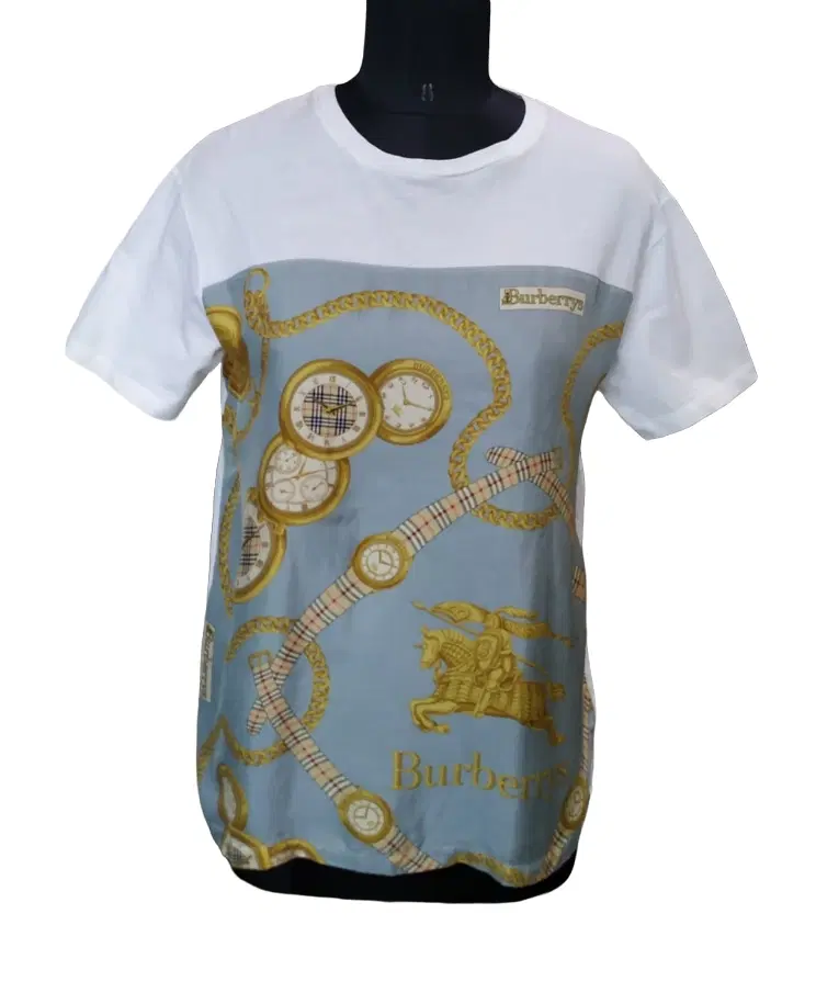 Burberry Multicolor Archive Scarf Print T-shirt