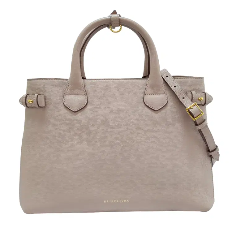 Burberry Banner House Check Canvas and Leather Medium Tote-Hover-Image